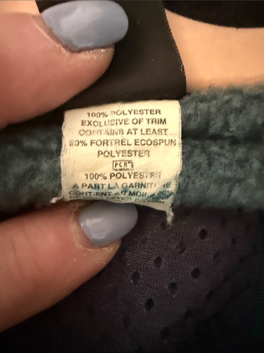 Patagonia Synchilla Light Forest Green Zip-Up Fleece Vest - Picture 5 of 7